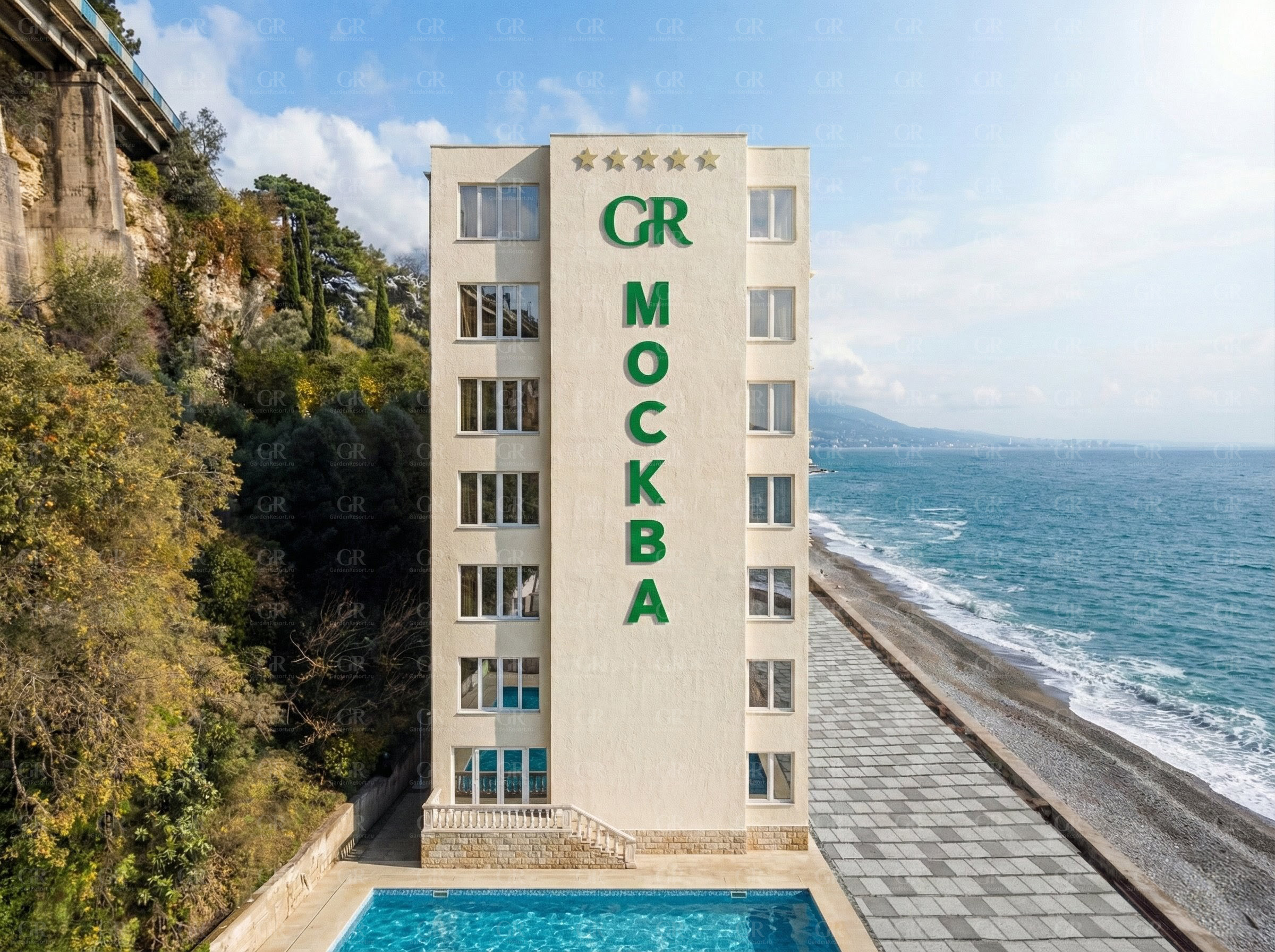 Отель «Garden Resort Gagra» открывает двери нового корпуса «Москва»